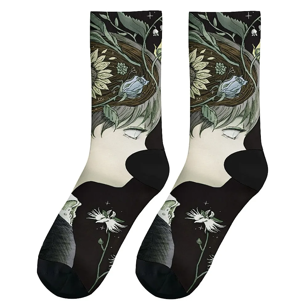 Anime Omori Game Nowość wszechstroneczna Vissube skarpetki modny i uroczy wszechstronny styl oddychający i ciepły idealny prezent