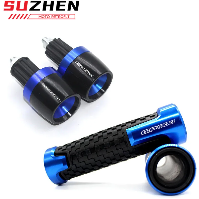 For GILERA GP800 GP 800 Motorcycle 7/8'' 22mm Motorcycle Handlebar Hand Grips Handle Bar End Cap