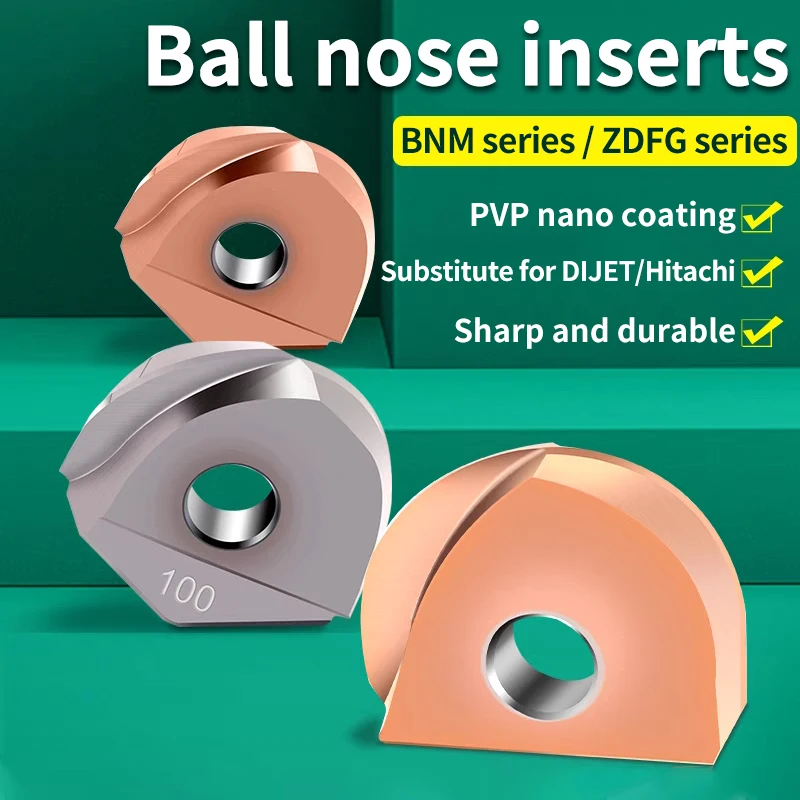 

Precision milling ball blade ZDFG/BNM semi-circular blade R5/R6/R8/R10/R12.5/R15 groove spherical blade