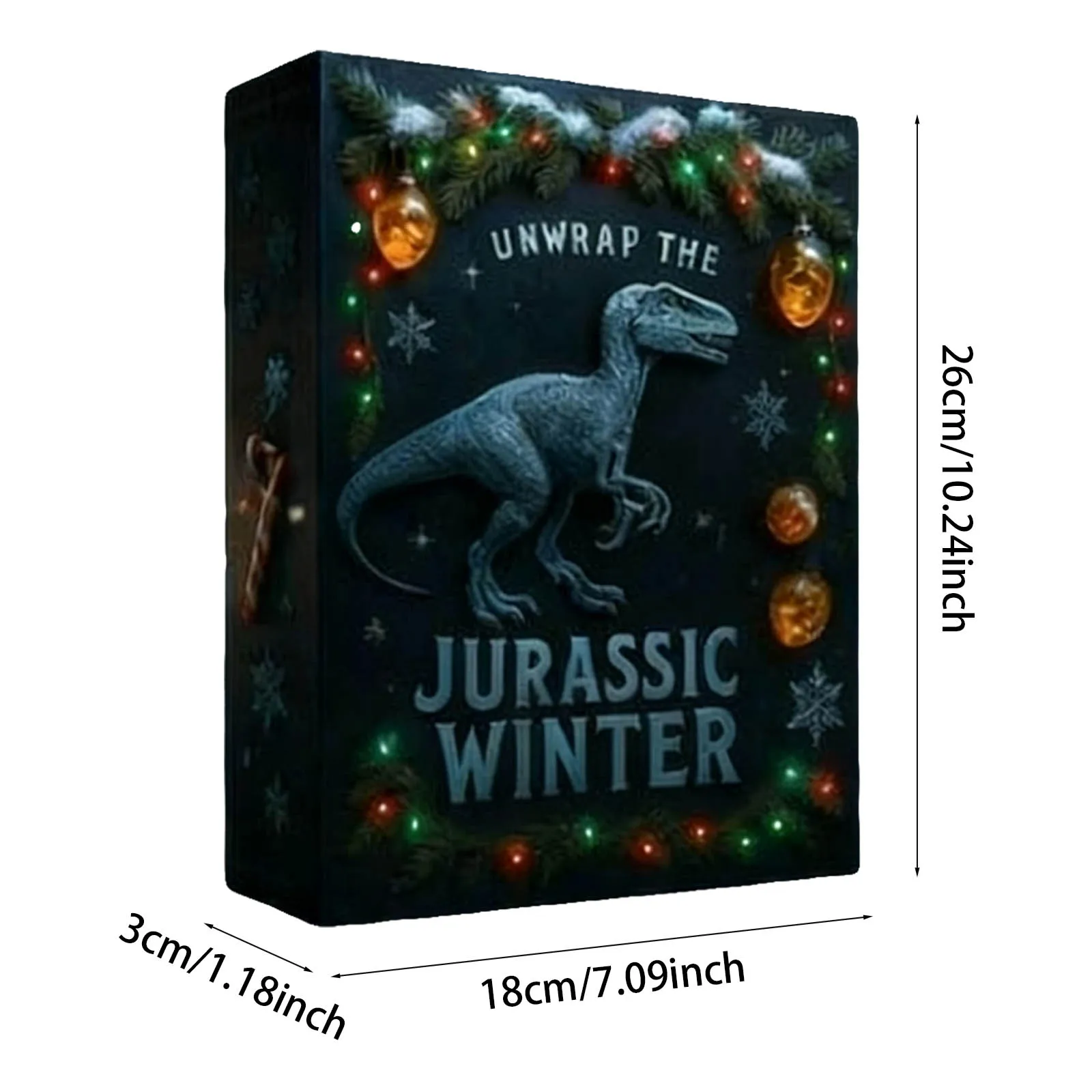 Horloge de retraite, calendrier de vacances 2025, contenant 24 pendentifs en acrylique, adapté à diverses heures de fête, minuterie en verre pour enfants de 2 minutes