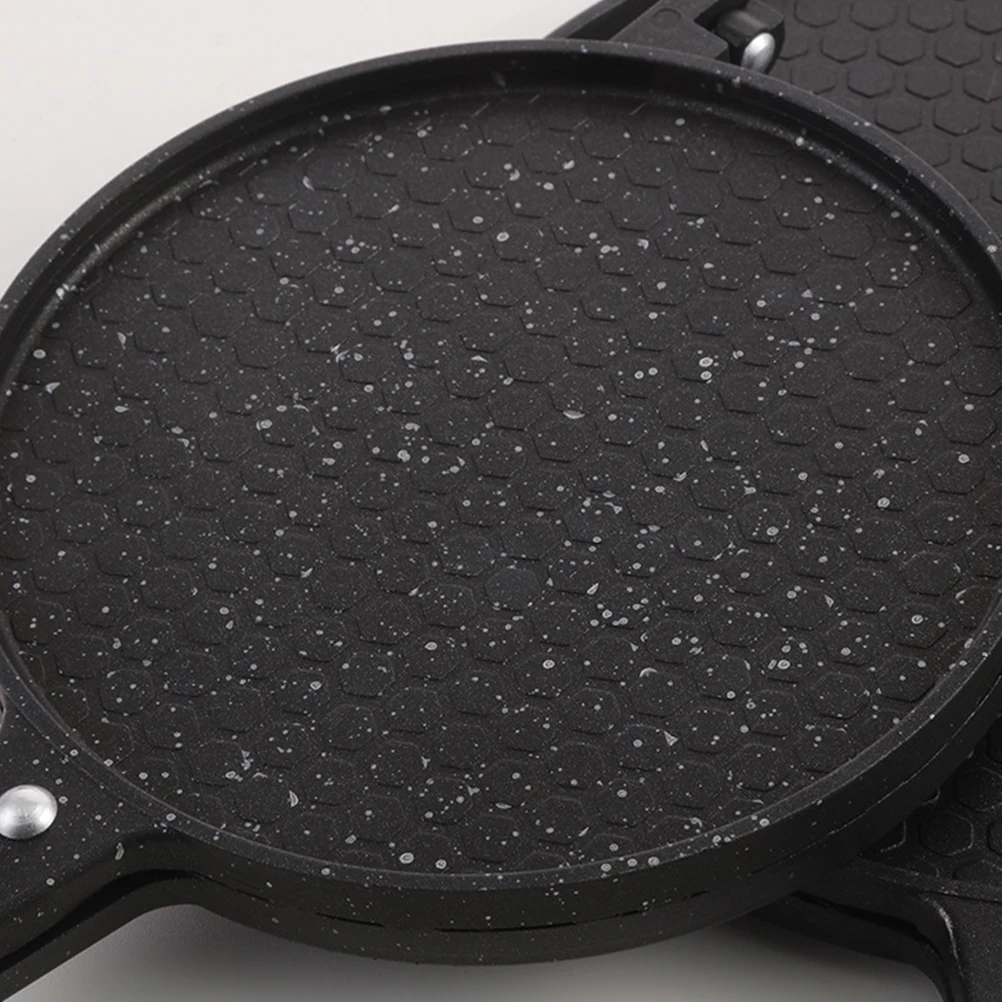 Portable Waffle Maker Egg Roll Machine Pancake Dessert Cooking Tool Multi use Cone Baker Kitchen Accessory Aluminum Non slip H