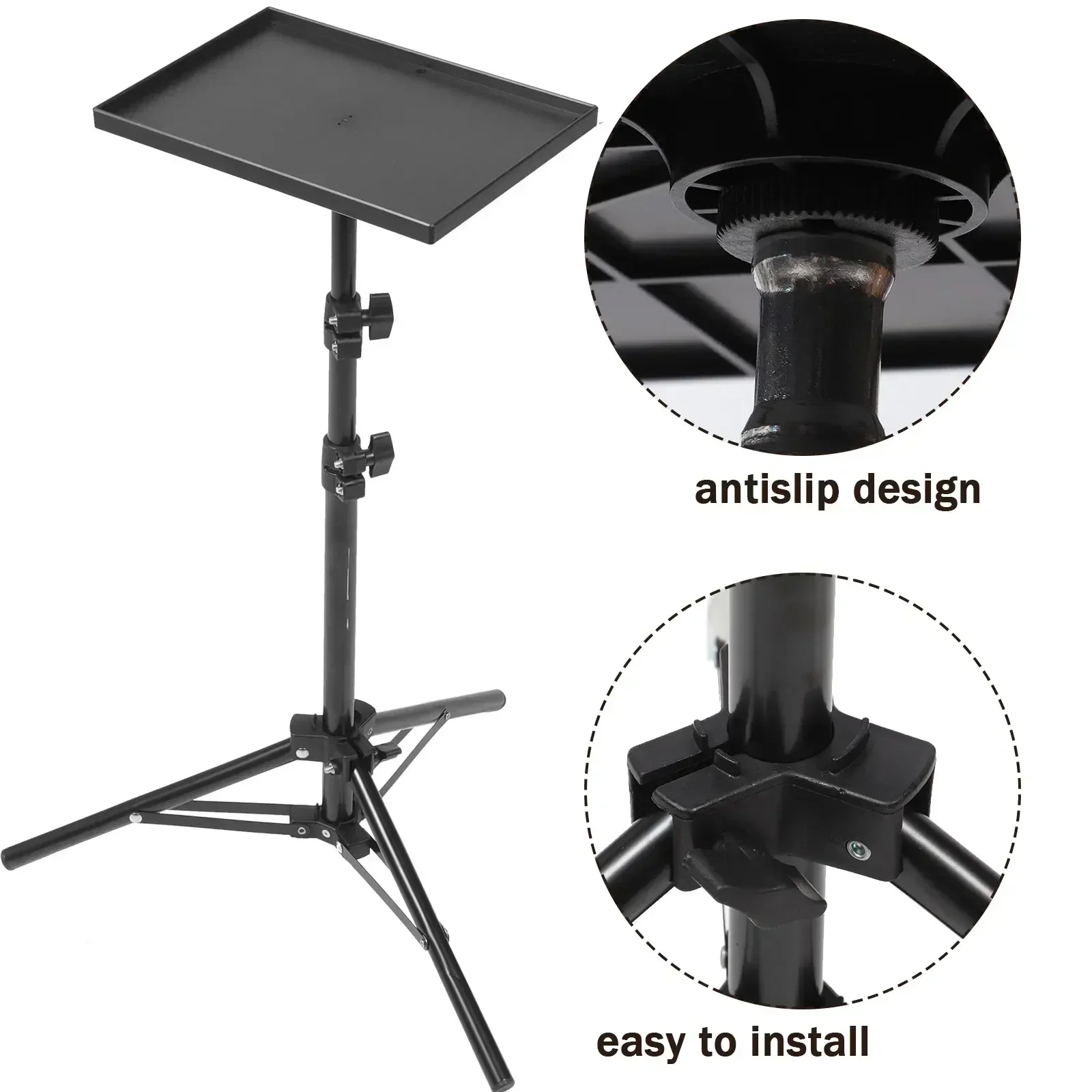 

Telescopic Rod Live broadcast tripod Camera Projector Holder Projector Tray Stand Floor To Wall Desktop Shelf Laptop Stand Lift