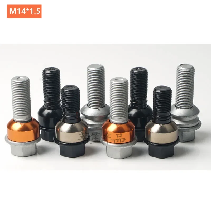 Car M14*1.5 Tire Strengthen Screw Wheel Bolts Replacement  for Audi Q7 for Volkswagen Touareg Porsche Cayenne