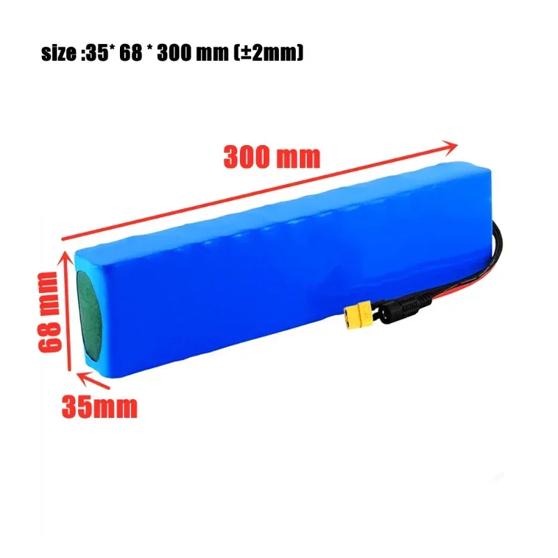 36V 10S3P 20Ah 18650 rechargeable lithium battery pack, suitable for replacing electric walking tools, equipped with 20A BMS 350