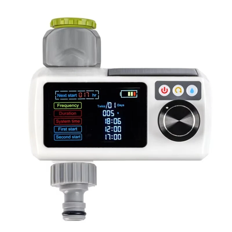 Smart Hose Farm Garden, Water Irrigation Timer Smart Garden Irrigation System Battery Powered Smart Water Timer for Garden Hose/