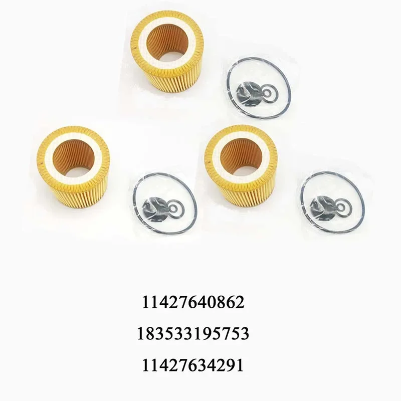 Yubao 6/3/1 Sets New Engine Oil Filter 11427640862  For BMW 228i 320i 428i 528i X5 Z4 X1 183533195753 11427634291