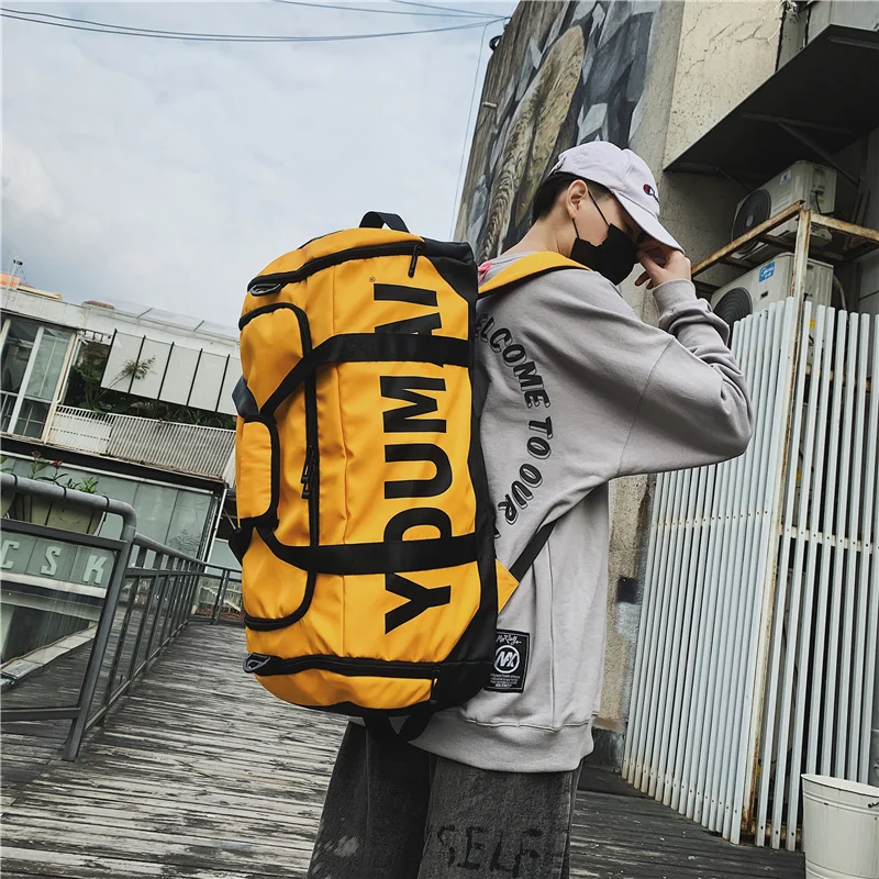 

Travel bag Men's durable luggage Dry wet separation outing hand bag Fitness backpack Women's sports bag Individual shoe position