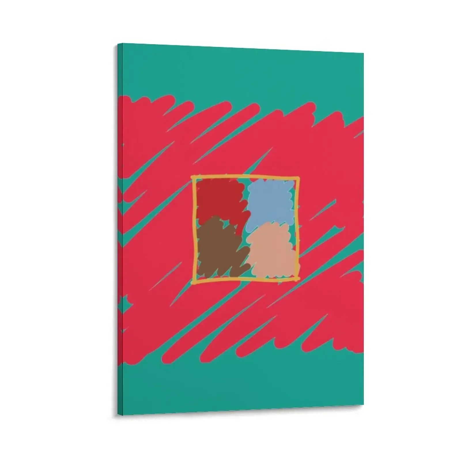 

my beautiful dark twisted fantasy watercolor album cover Canvas Painting room decorations for men Posters on the wall poster