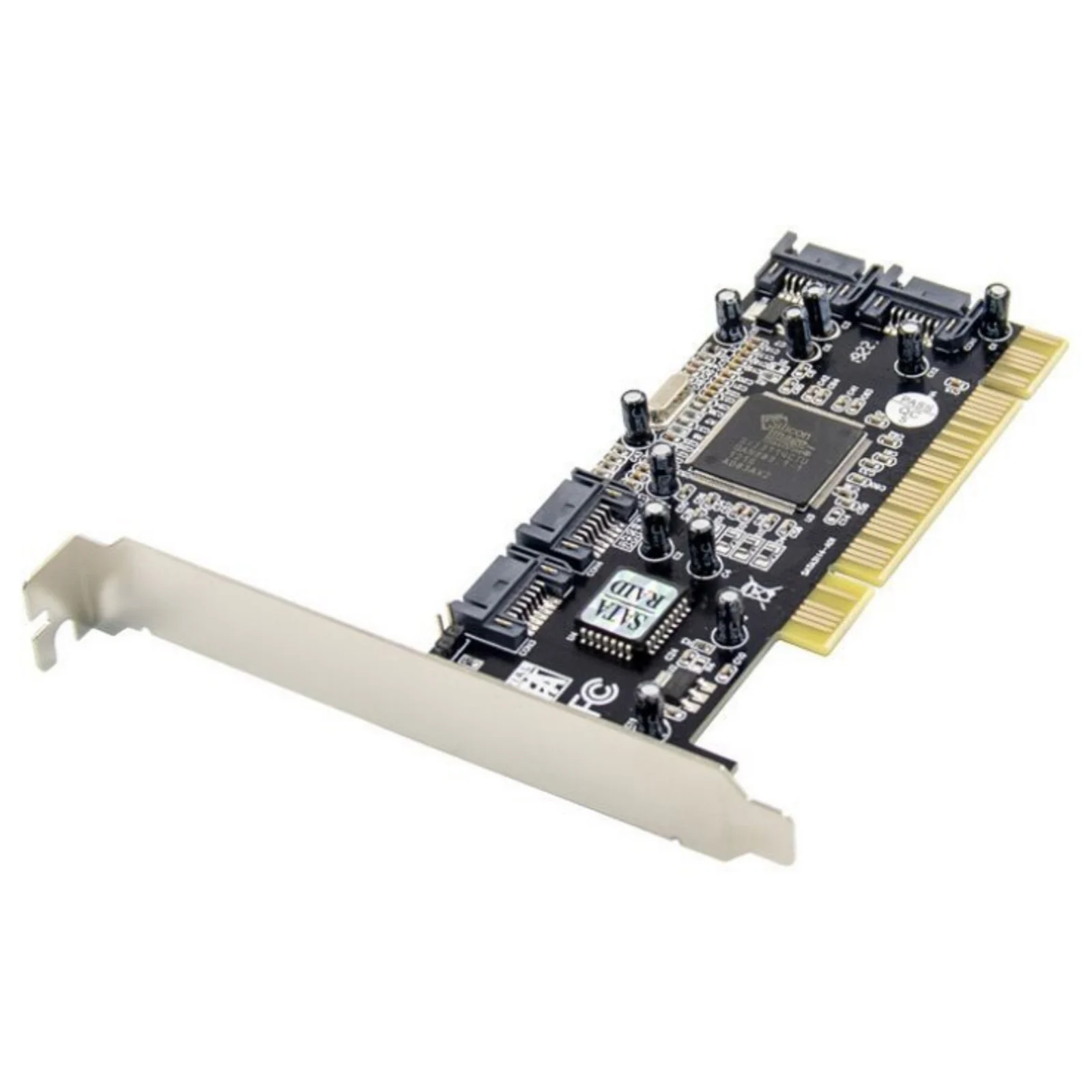 PCI Expansion Add on Card 4 Ports Sil 3114 Chipset RAID 3114 Array Card SATA Expansion Card Conversion Card Adapter