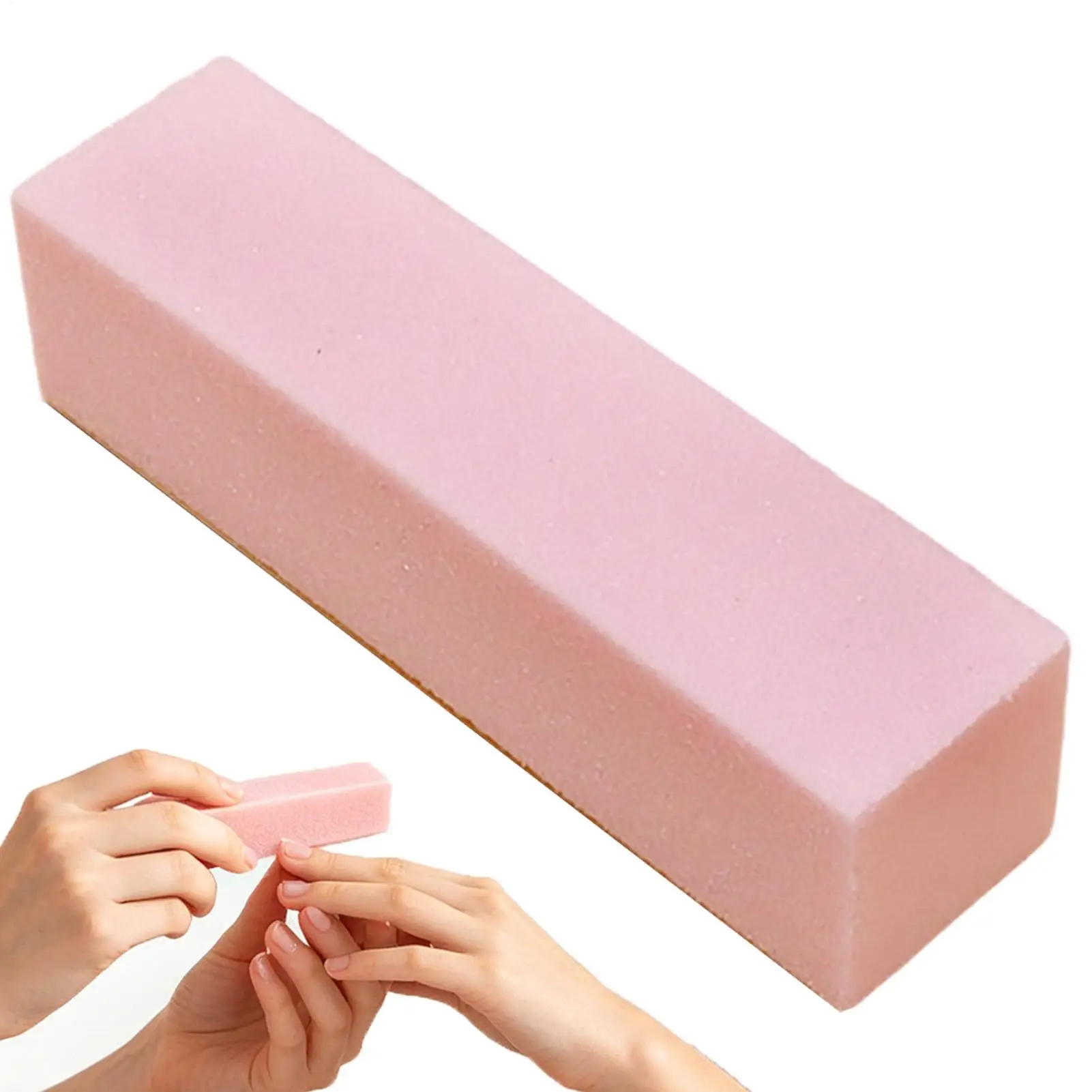 Nail Buffing Block High Density, Smoothing Shine Manicure Tool, Fingernail Buffer for Beginners Students Women Home Salon