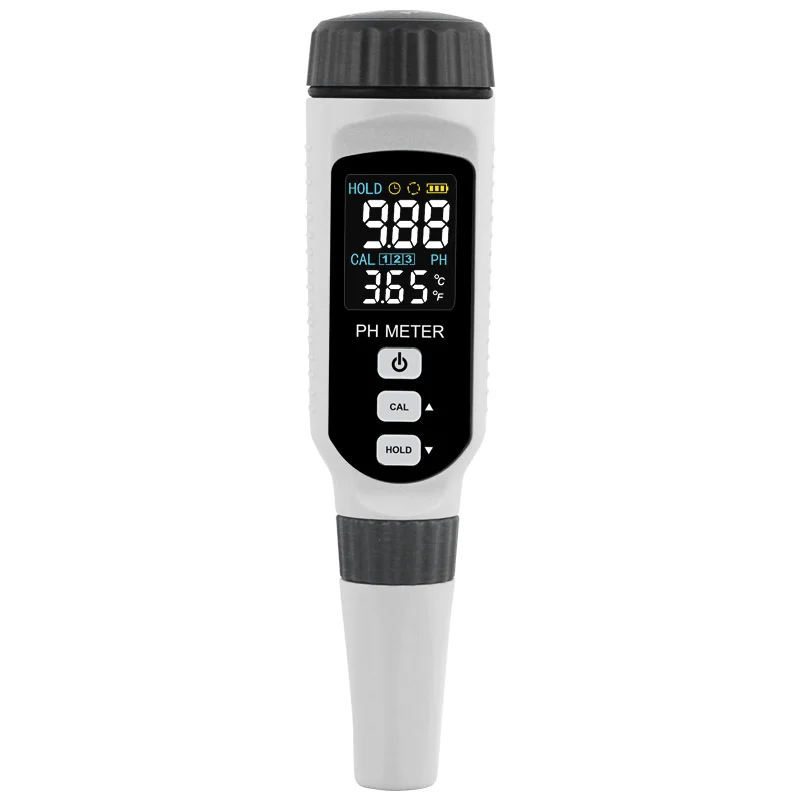 SMART SENSOR PH828+ Lithium Battery Charging PH Tester USB Digital Water Quality PH Meter