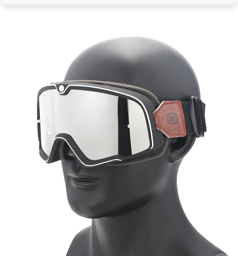 Vintage Harley Motorcycle Goggles off-road Riding Windscreen Anti-Fog Glasses Skiing Helmet Goggles Accessories for Outdoors