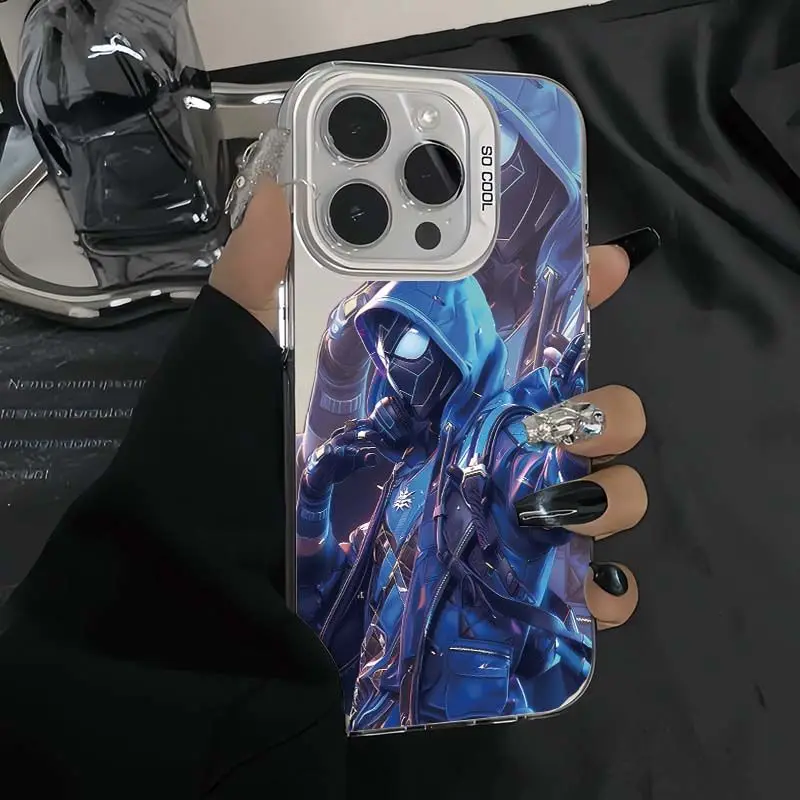 Marvel Technology Sense Spider Man Phone Case For iPhone 16 15 14 13 12 11 Pro Max XR XS MAX 7 8 PLUS MINI Y2K Shockproof Cover