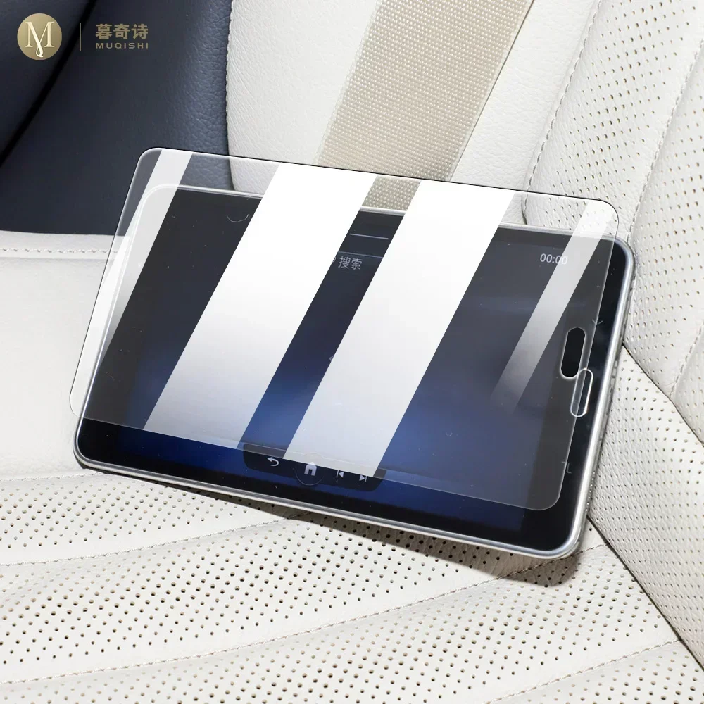 

MUQSHI Car navigation LCD screen anti fingerprint 9H tempered glass blue light refit For Mercedes Benz W213 E-Class 2016-2023