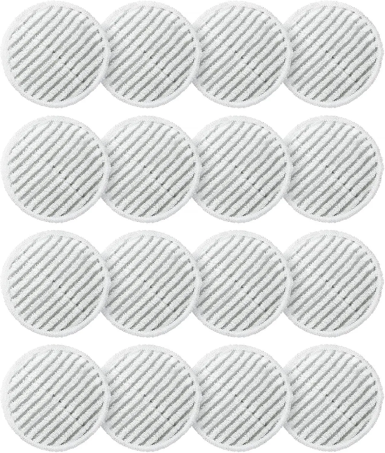 

16 Pack Replacement Steam Mop Pads for Shark Models, All-in-One Scrubbing and Sanitizing with Dirt Grip Washable Design