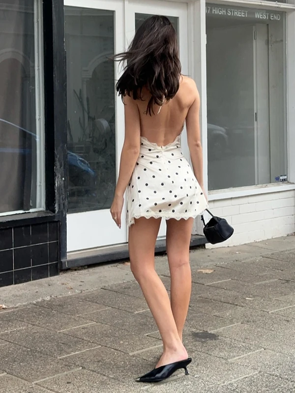 Vestidos femininos manga longa primavera tule pontos embelezados em camadas rabo de peixe princesa artístico viagem estilo francês fairycore concurso