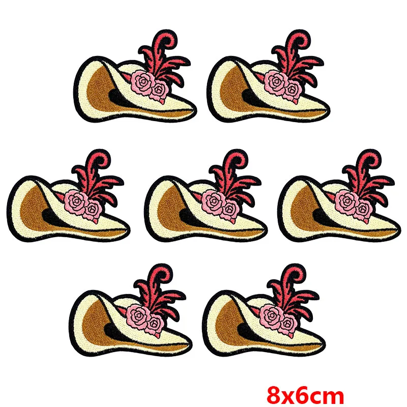 Parche bordado de lentejuelas vaquero - Parches tácticos para ropa - imagen 2