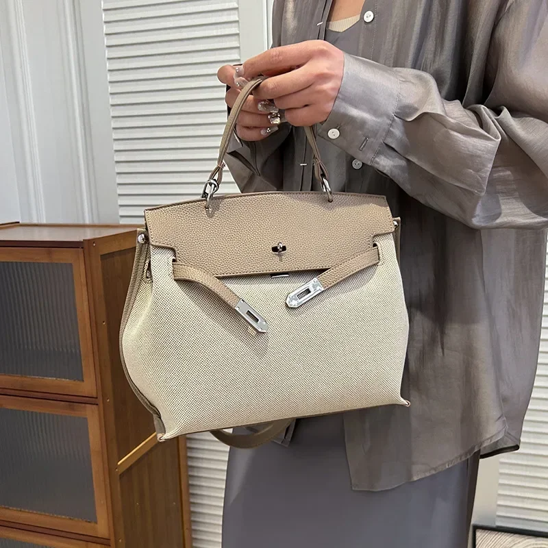 

Элегантная пригородная сумка-мессенджер — водонепроницаемая сумка через плечо большой вместимости и минималистичный однотонный дизайн