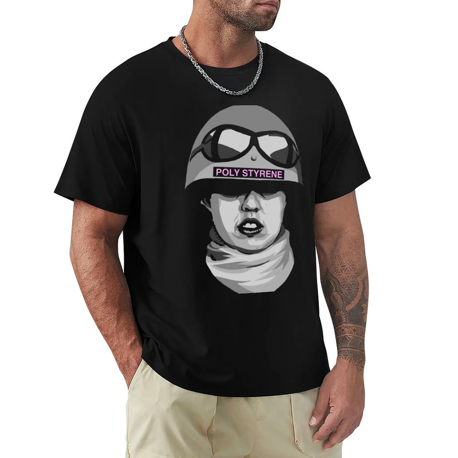 X-Ray Spex Poly Styrene T-Shirt t shirts for man slim fit T-Shirt