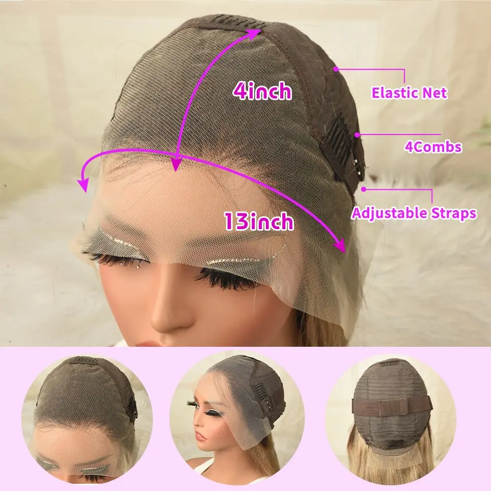 Рисунок 6 - Пепельно-русые парики из человеческих волос 13x4