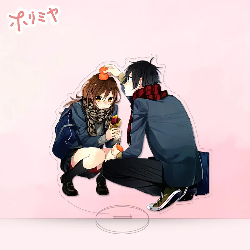Hori San To Miyamura Kun Horimiya Acrylic Stand Model Plate Decoration Originality Desk Figure Display Couple Products Jewelry view 2