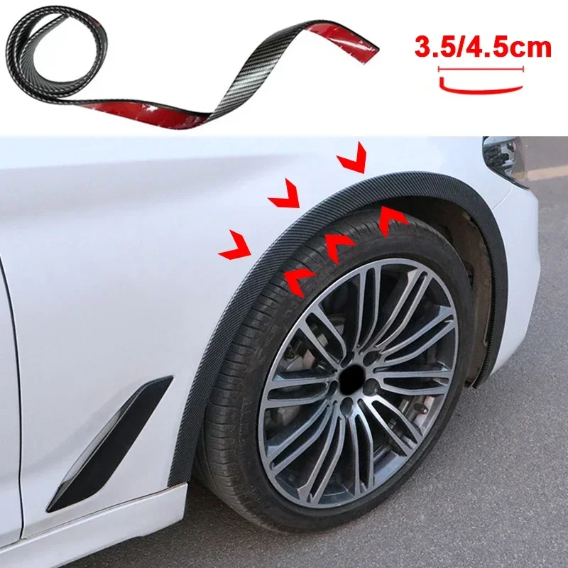 

Car Fender Flares Wheel Arch Guard Trim Moulding Strip Eyebrow Lip Anti Scratch Mudflaps Universal Rubber Seal Protector Styling