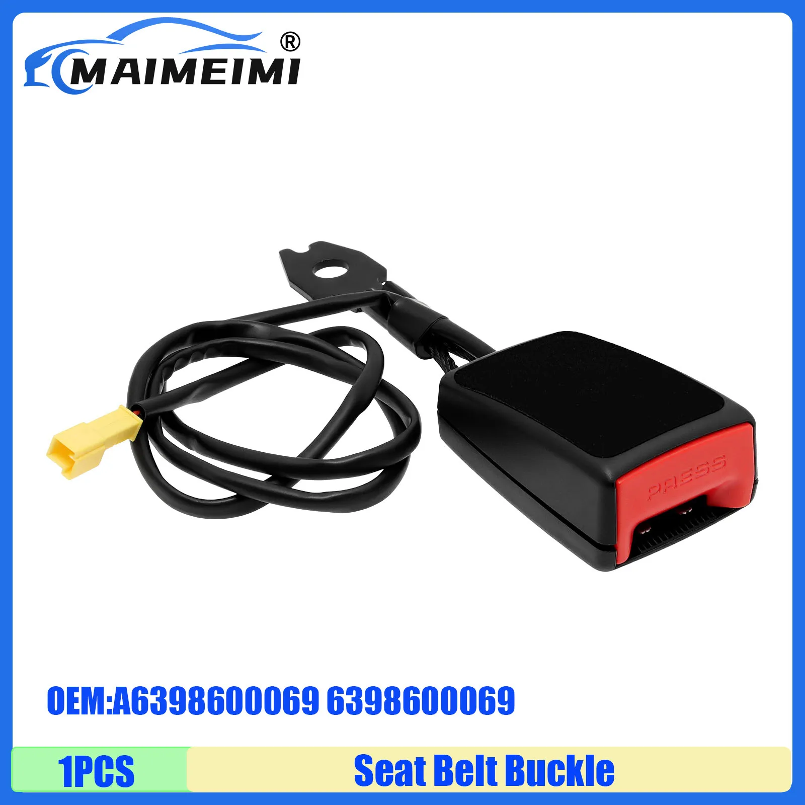 

MAIMEIMI OE A6398600069 Высококачественные пряжки переднего ремня безопасности для Mercedes-Benz W636 W639 Vito Viano 2006-2014 OEM 6398600069