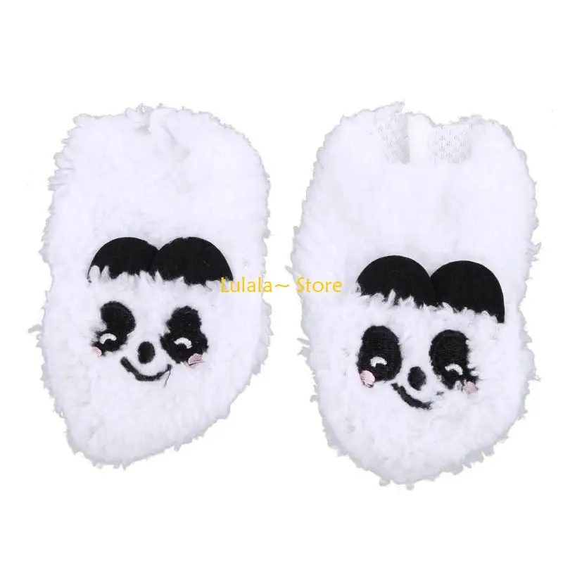 

Y4QA Baby Toy Clothes for 17-18 inch for Doll Girl Panda Outfit Accessories 4pcs Matching Clothes Xmas Gift