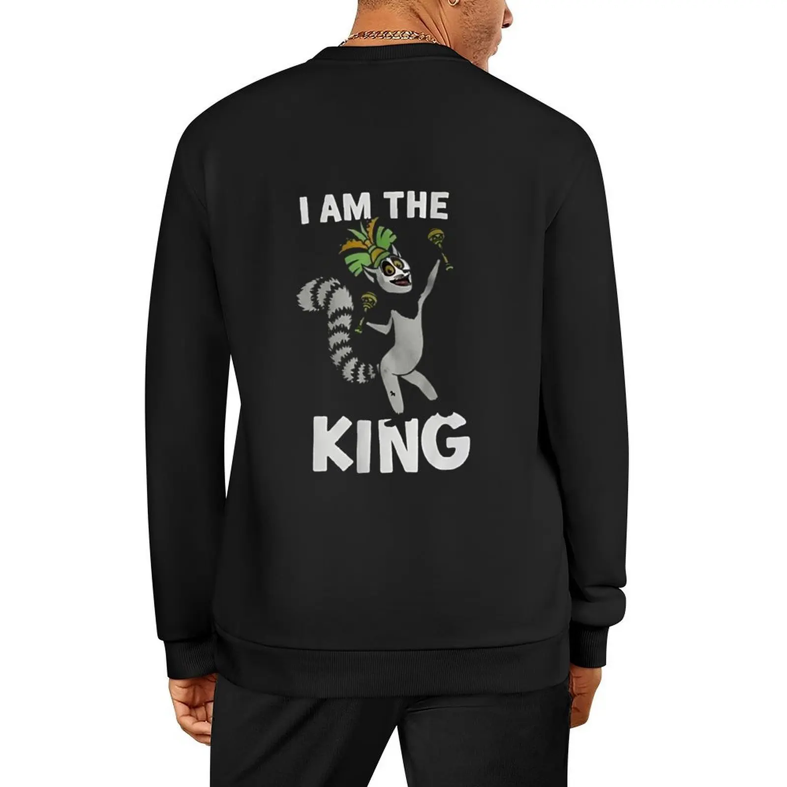 

King Julien King Julien King Julien Pullover aesthetic clothing tracksuit men wear autumn new products men's sweatshirt