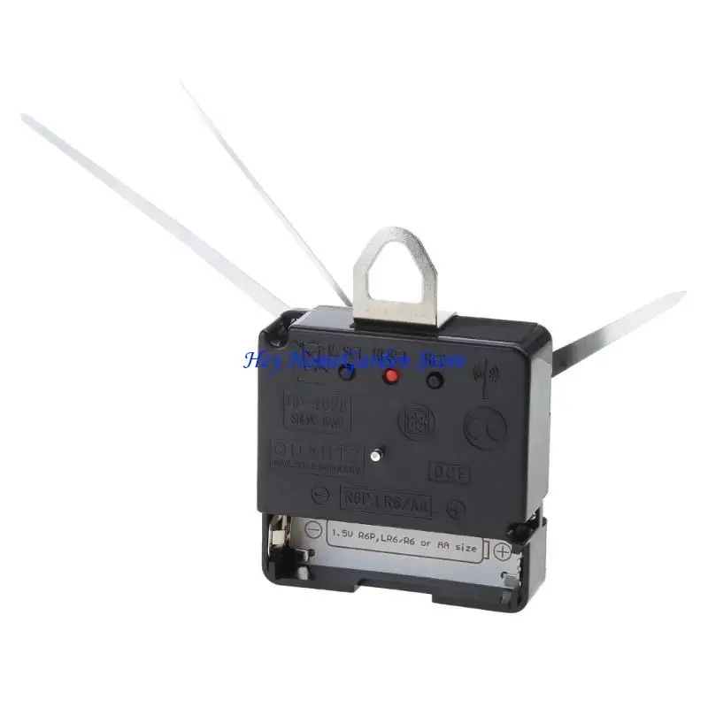 European Region Wall Clock Movement Mechanism with Hands German Version Radio Controlled Automatic for Time Adjustment DIY