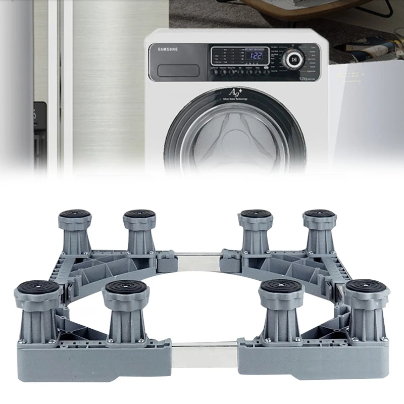 

Universal Stand Movable Refrigerator Base Adjustable Base For Dryer Refrigerator