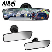 Universal Adjustable Suction Cup Interior Rear View Mirror Car Rear Mirror 360° Rotates Wide-angle