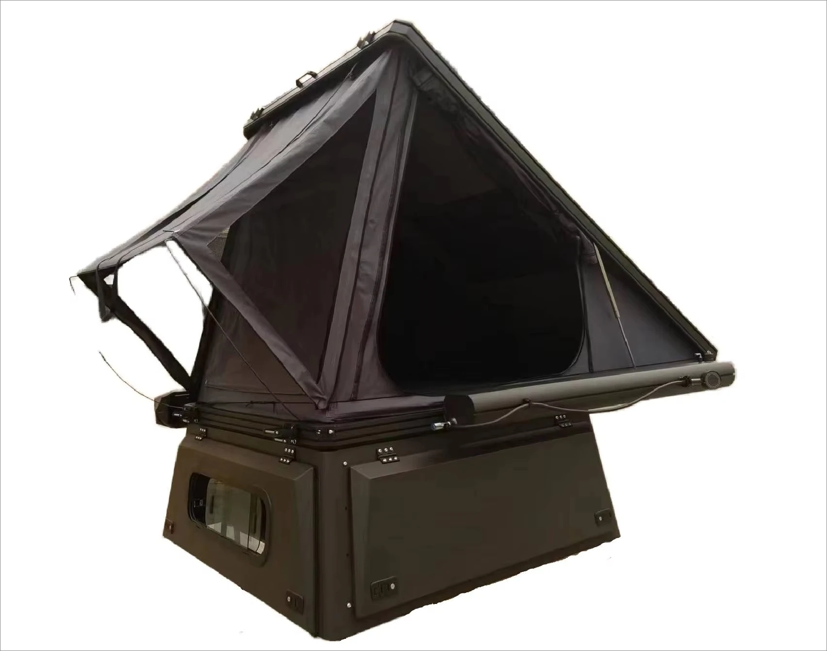 عالية الجودة تاكوما شاحنة صغيرة سرير الألومنيوم المنبثقة التخييم توبر دائم قماش النسيج الملحقات الخارجية خيمة على السطح سيارة