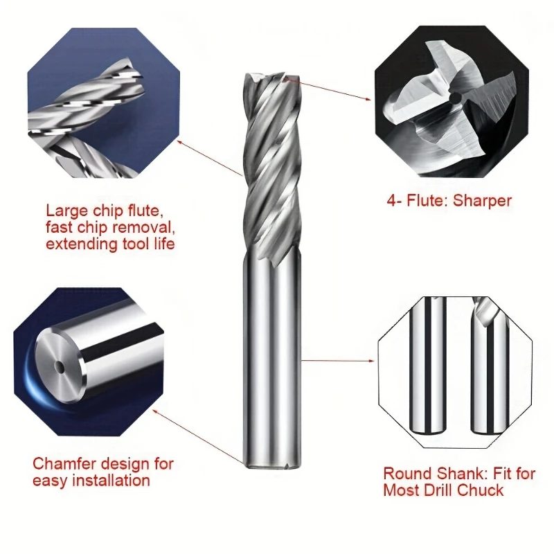 Thumbnail 4 - #41 Best End Mill Cutter Bits to Buy In 2026