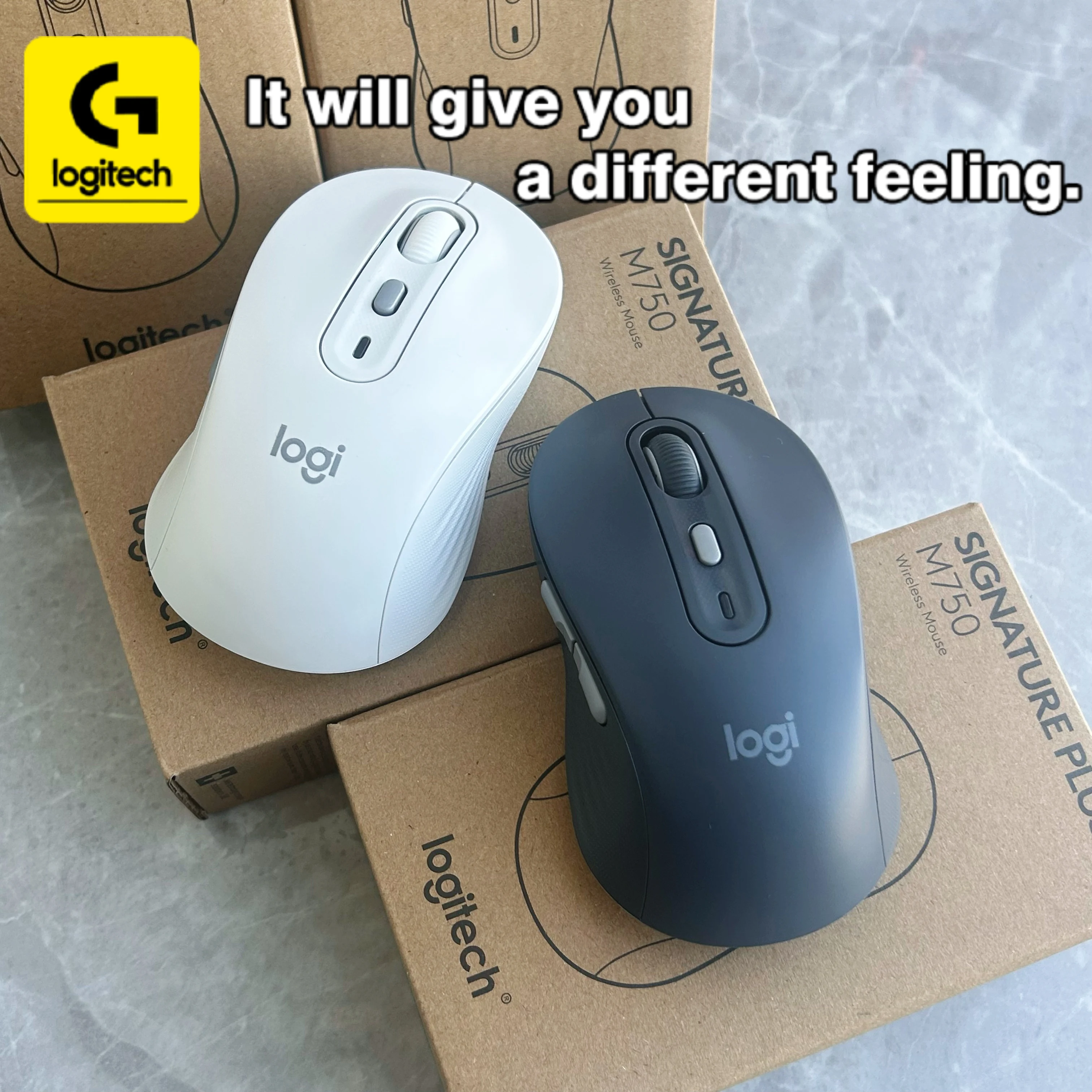 

[Специальное предложение] Мышь Logitech M750, двухрежимное подключение, эргономичный дизайн, длительное время работы от батареи.