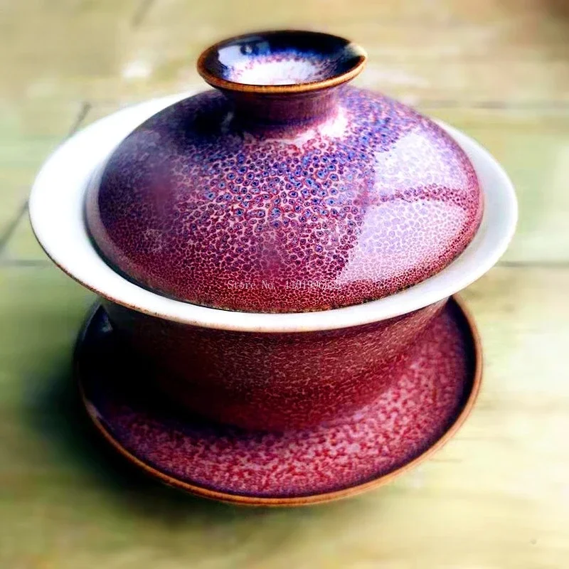 500g/ Bottle Temperature Fired Ceramic Crystal Glaze Environmental Protection Non-toxic DIY Pottery Handicrafts Coloring Pigment