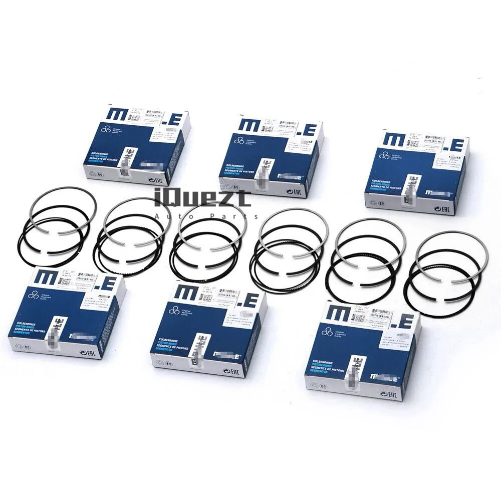 Piston 6pcs Piston Rings Set Φ83mm STD for VW Amarok Audi A6 Q5 Q7 3.0 TDI Diesel CRT DCP 059198151