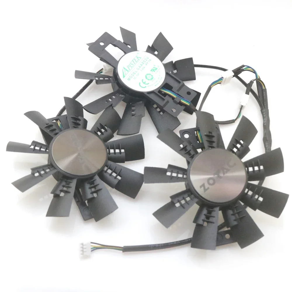 3pcs/Lot GAA8S2U 12V 0.45A 86mm 4Pin Fan For ZOTAC GTX980TI GTX1080 1070ti 1070 AMP Extreme Graphics Card Fan
