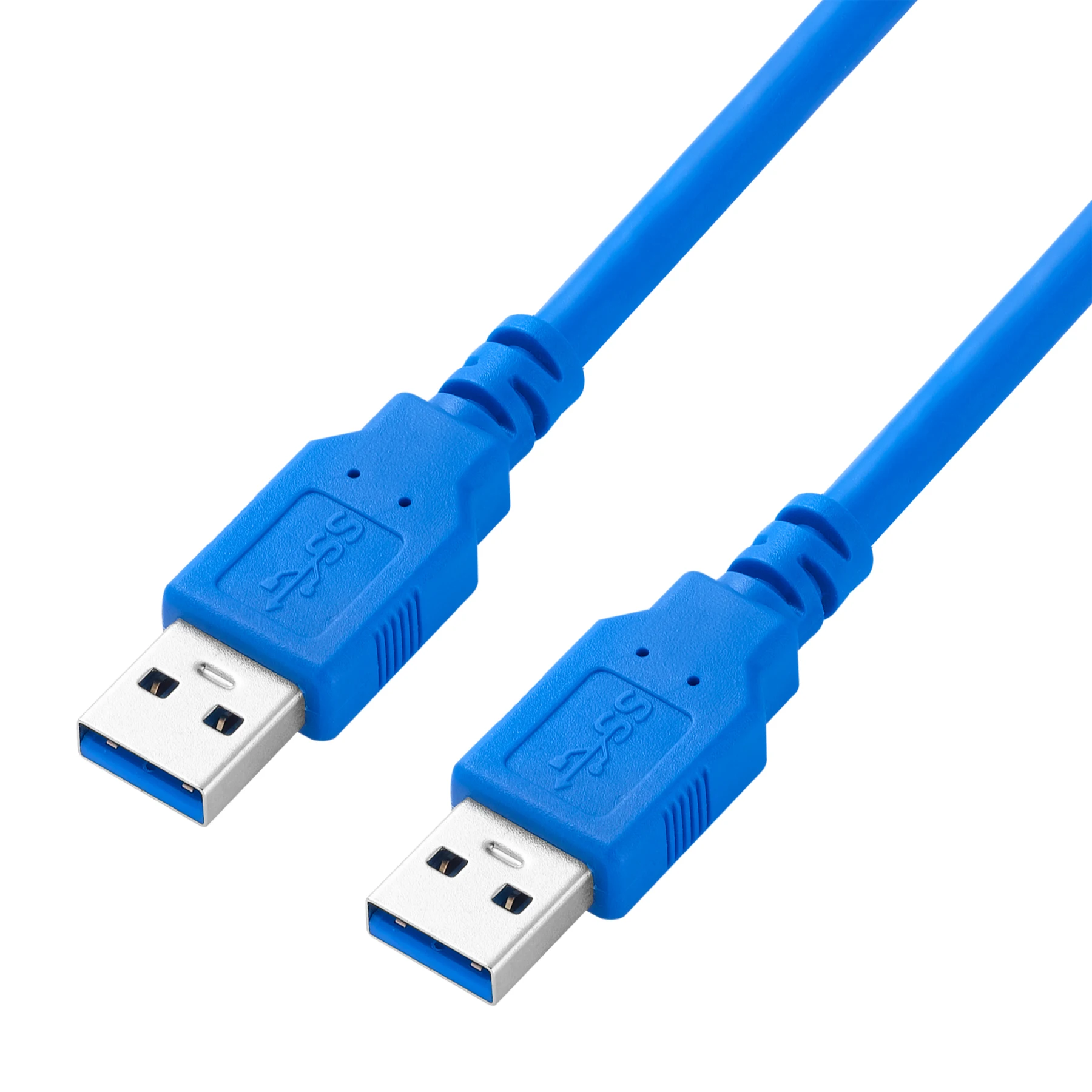 Bochara USB 3.0 Type A Male to Type A Male Cable OFC Foil+Braided Shielded 30cm 50cm 1m 1.5m 3m 5m