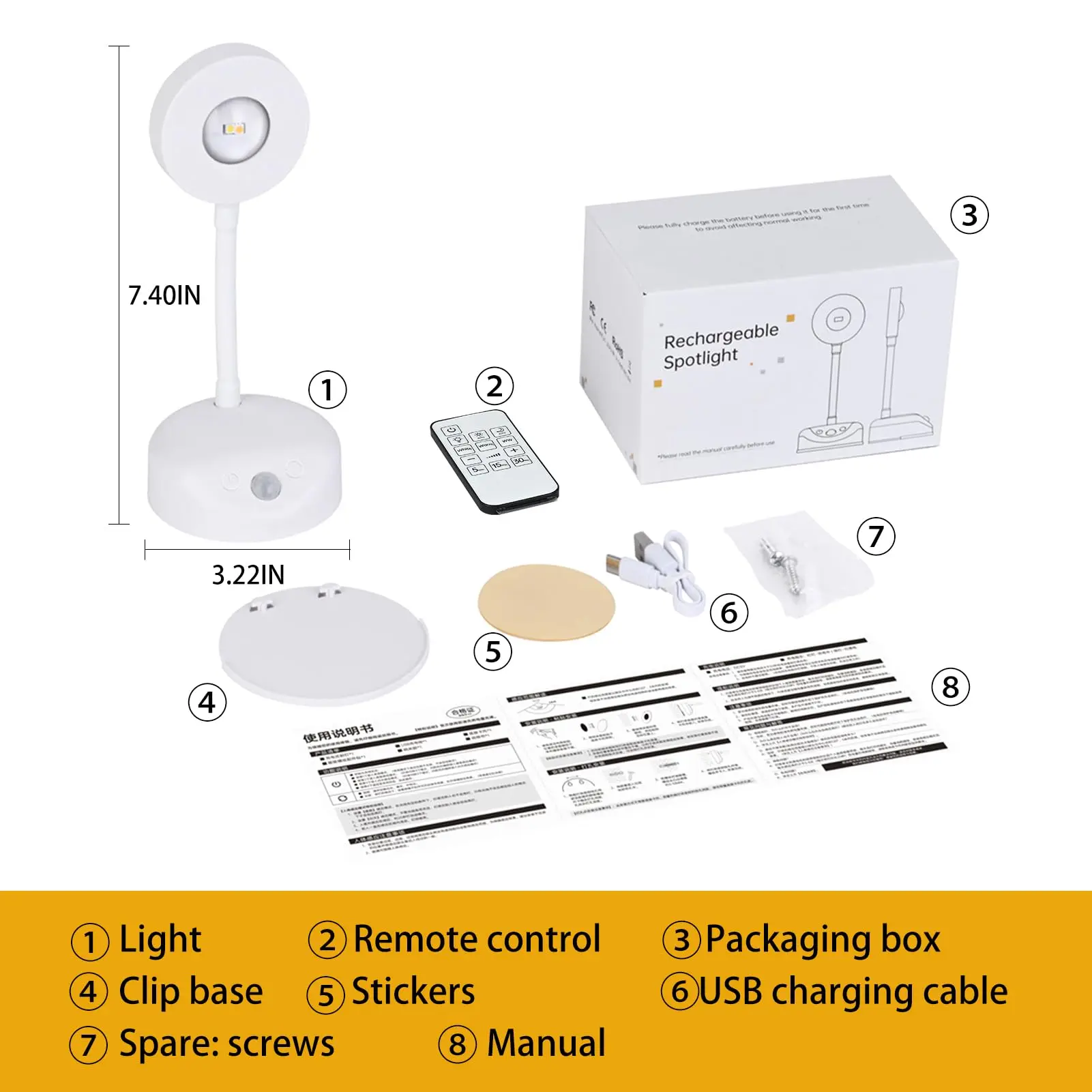 جو ضوء الليل محس حركة الجنية ضوء لاسلكي USB LED للمطبخ غرفة نوم الجدار مصباح إضاءة داخلية هدية الكريسماس
