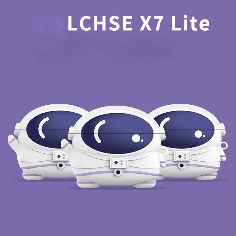 

3D Silicone Case for HONOR CHOICE Earbuds X7 Lite Wireless Earphone Protective Cover for HONOR CHOICE Earbuds X7 Lite Earphone