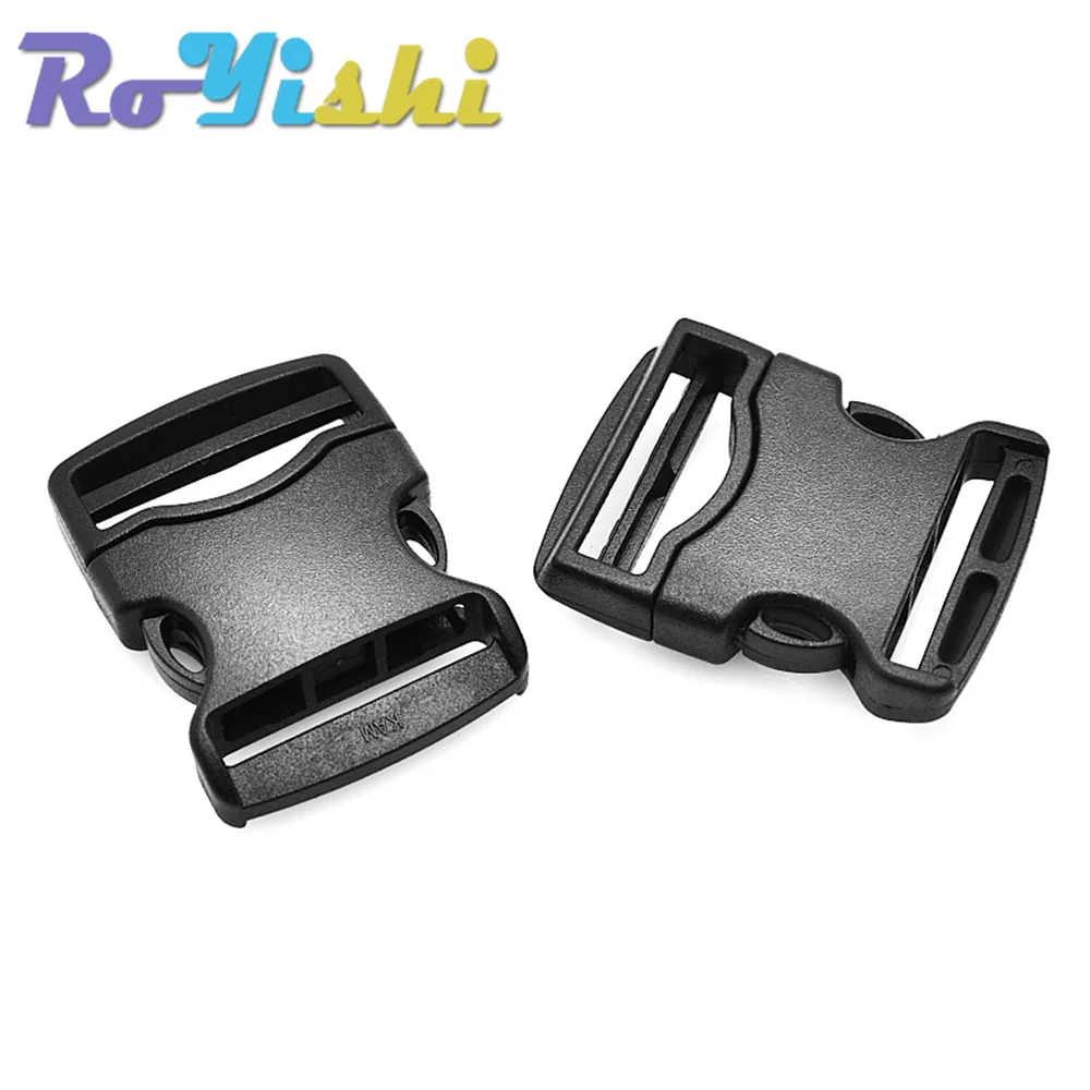 10 قطعة/الحزمة 20 مللي متر 25 مللي متر 32 مللي متر 38 مللي متر 50 مللي متر حزام فصل مشبك للرياضة في الهواء الطلق حقائب الظهر الطلاب الأمتعة إكسسوارات السفر