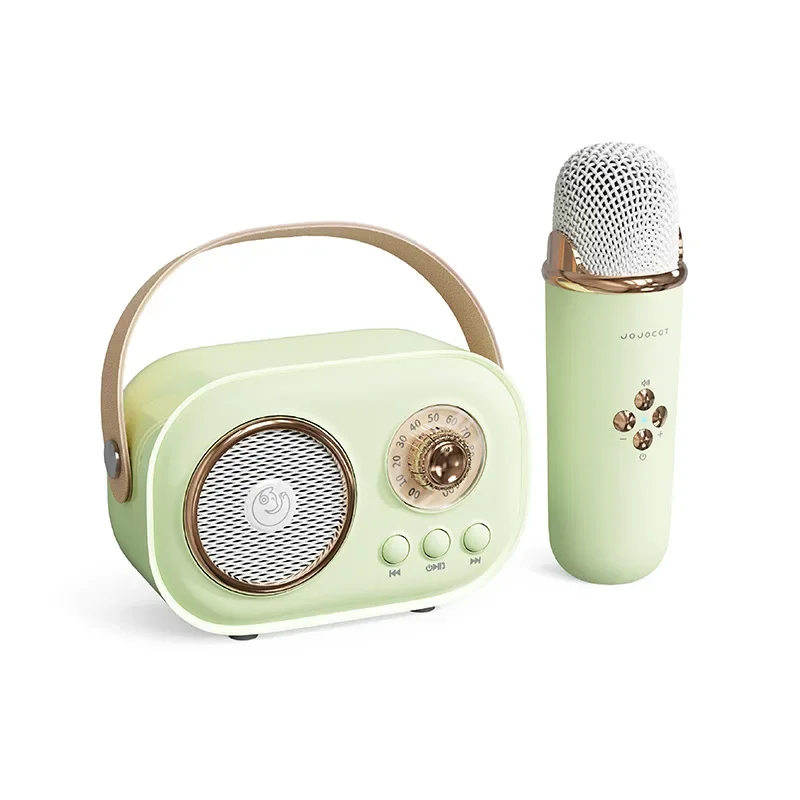 Karaoke Bluetooth speaker with microphone microphone Karaoke portable mini with hand gift small speaker for children