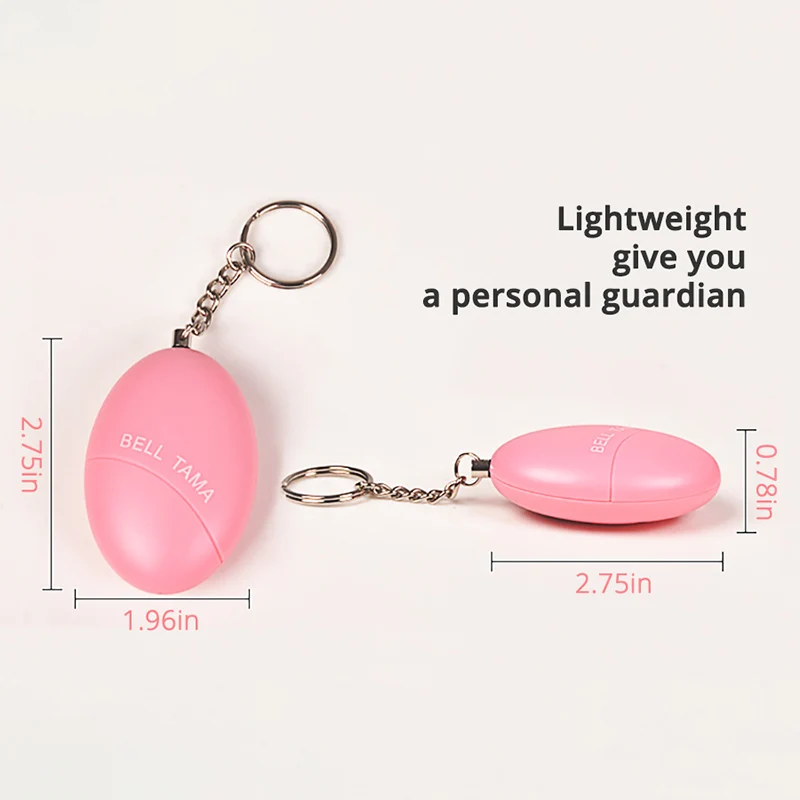 ZK30 Mixsight Self Defense Alarm 120dB Emergency Alarm Egg Shape Girl Women Security Protect Alert Personal Safety Scream