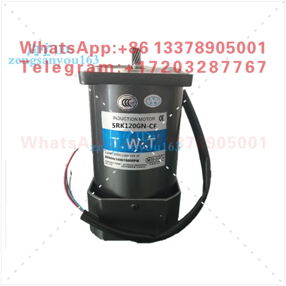 TWT Taiwan Dongweiting Motor Single-phase 220V optical axis circular axis motor 5IK120A-AF/5IK120A-CF