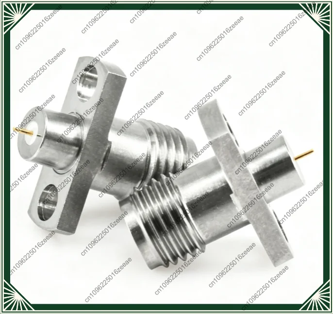 1pc 2.92-kfd coaxial connector millimeter wave test cavity two-hole flange fixed 0-40g