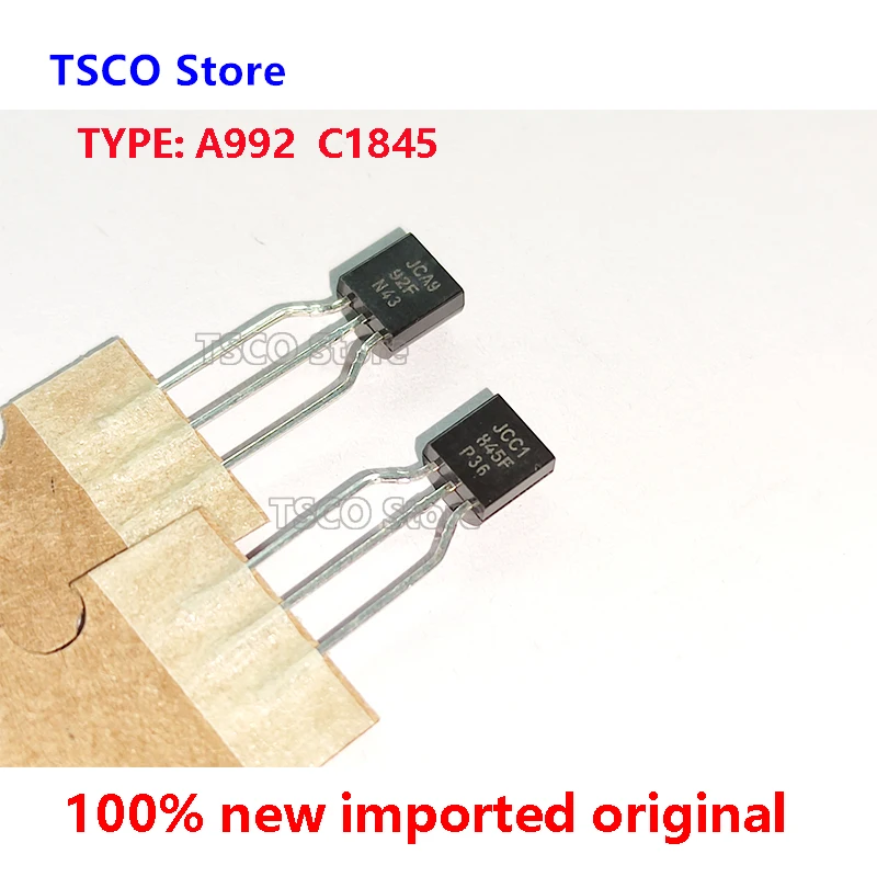 10pair  A992 C1845  2SA992 2SC1845  New Origiail    Audio