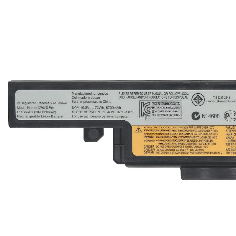 L11S6R01 Laptop Battery for Lenovo Y510P Y490 Y490P Y400 Y410P Y400N Y500 Y500N Y430P L11L6R02 L12L6E01 L12S6A01 L12S6E01