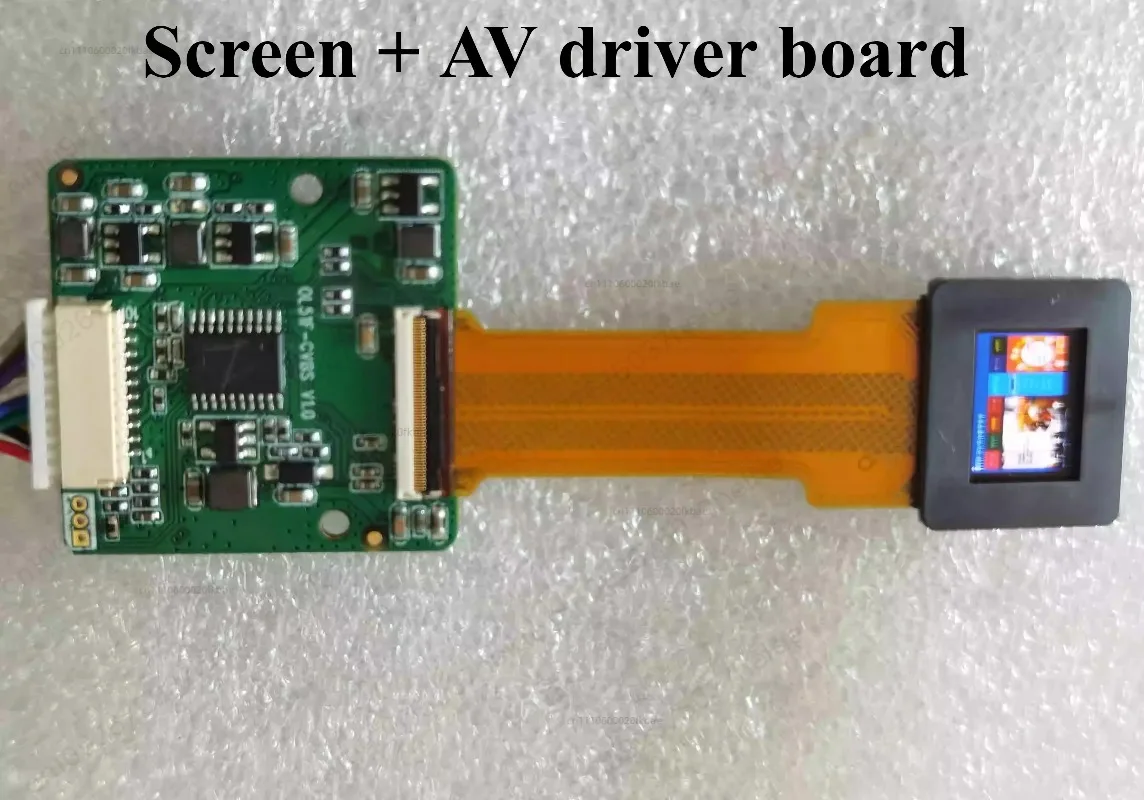 For OLED ECX337AF High Brightness 0.5 Inch ARVR Aiming Display AV/HDMI Interface