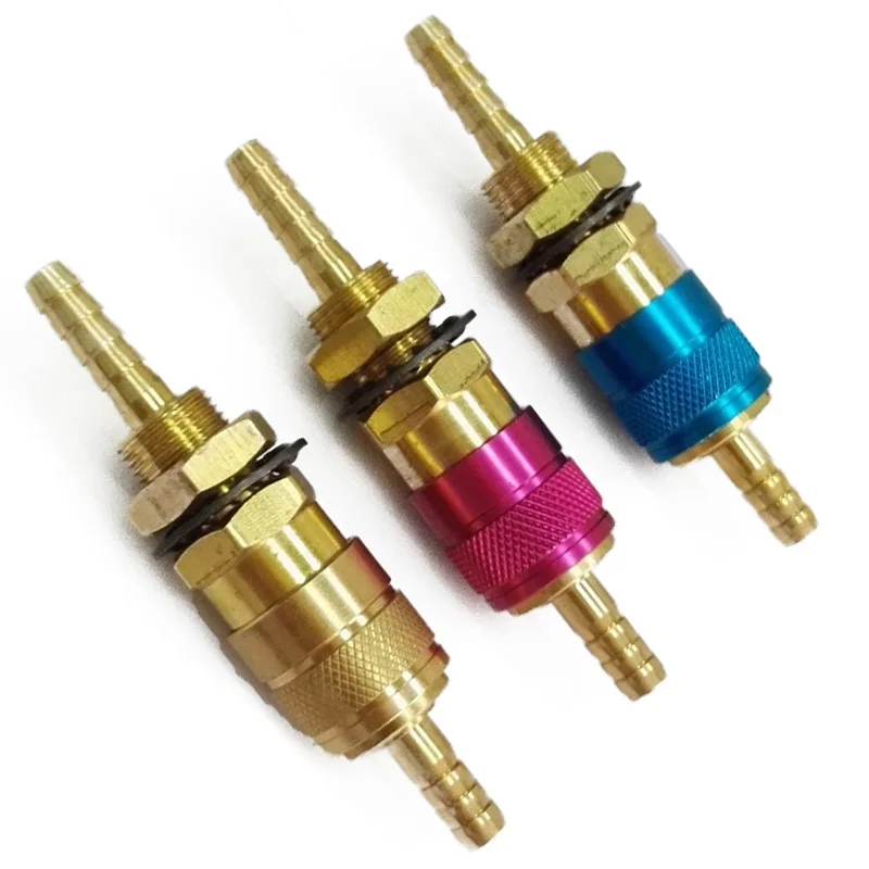 Kit konektor air & Gas Pengganti, aksesori Las adaptor cepat 3 Set untuk las MIG TIG berguna